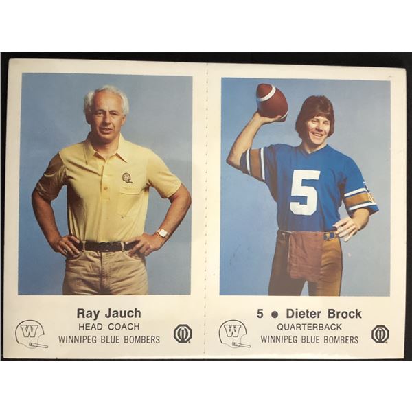 1982 Winnipeg Blue Bombers police set