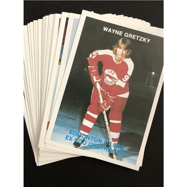 1987-88 Soo Greyhounds team set fea. Wayne Gretzky (HOF)