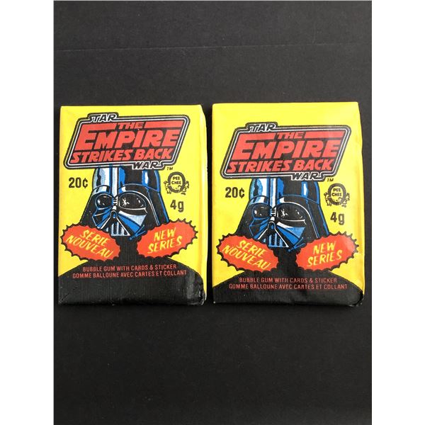1980 O-PEE-CHEE Star Wars Empire Strikes Back wax packs (2)