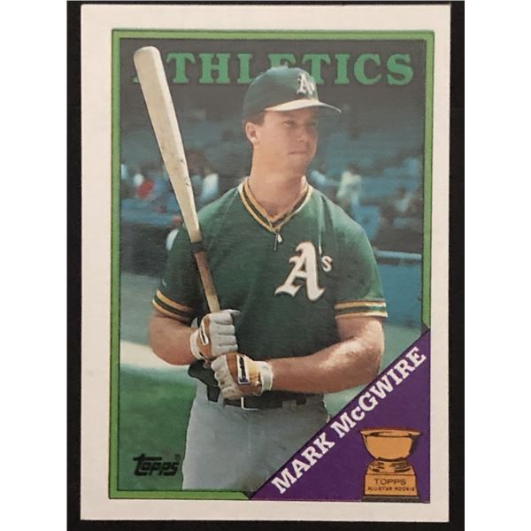 1988 TOPPS Mark McGwire (RC)