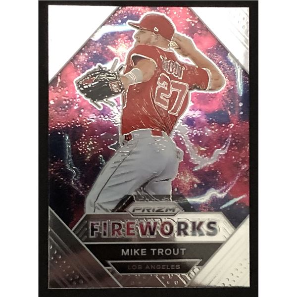 2021 PANINI PRIZM FIREWORKS Mike Trout