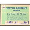 Image 2 : 1990-91 TOPPS Wayne Gretzky AS (HOF)