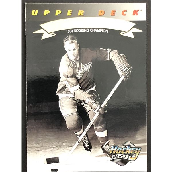 1992-93 UPPER DECK Gordie Howe (HOF)