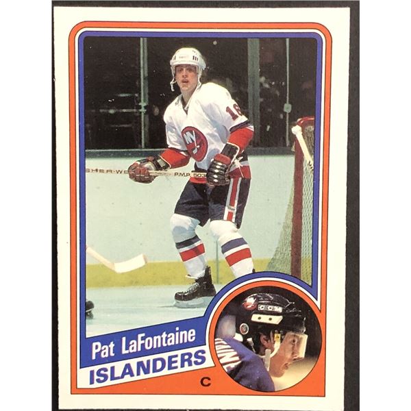 1984-85 O-PEE-CHEE Pat Lafontaine (HOF) (RC)