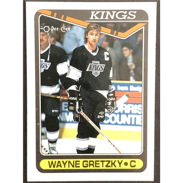 1990-91 O-PEE-CHEE Wayne Gretzky (HOF)