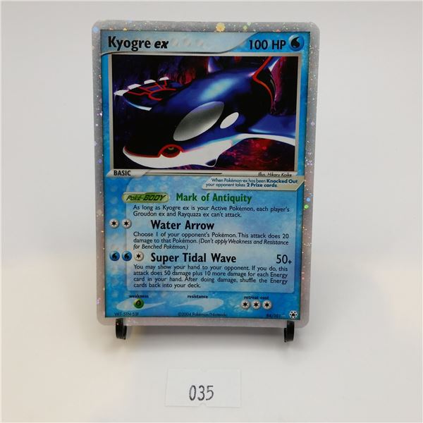 Kyogre ex 94/101 EX Hidden Legends