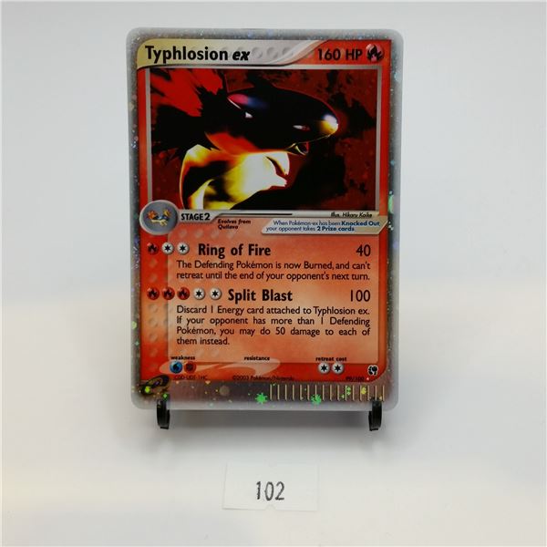 Typhlosion ex 99/100 EX Sandstorm