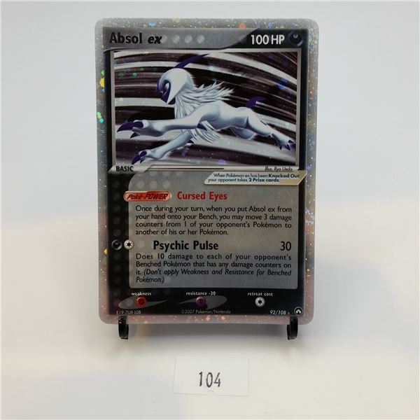 Absol ex 92/108 EX Power Keepers