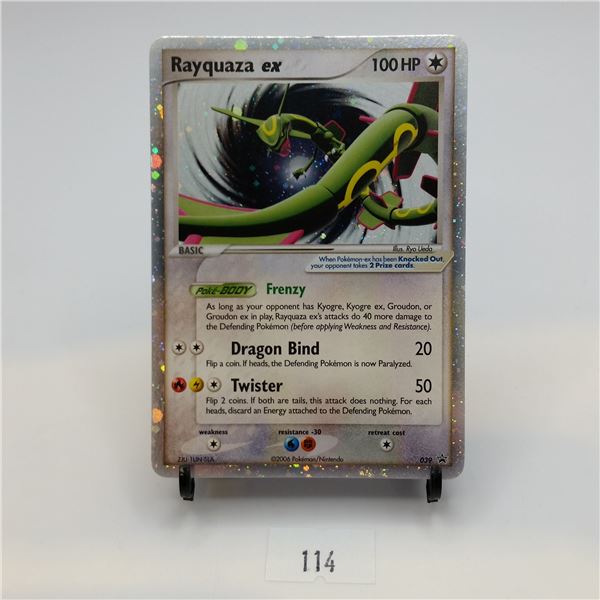 Rayquaza ex 039 Black Star Promo