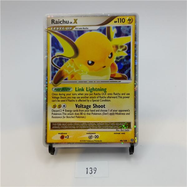 Raichu LV.X 99/100 DP Stormfront