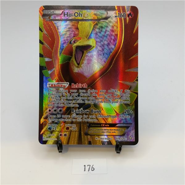 Ho-Oh EX Full Art 119/124 BW Dragons Exalted