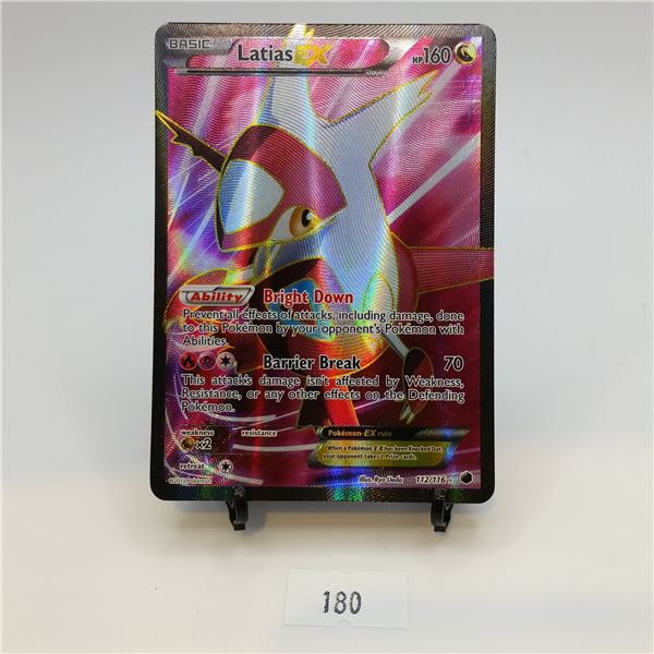 Latias EX Full Art 112/116 BW Plasma Freeze