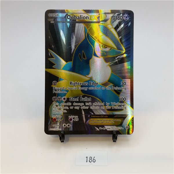 Cobalion EX Full Art 133/135 BW Plasma Storm