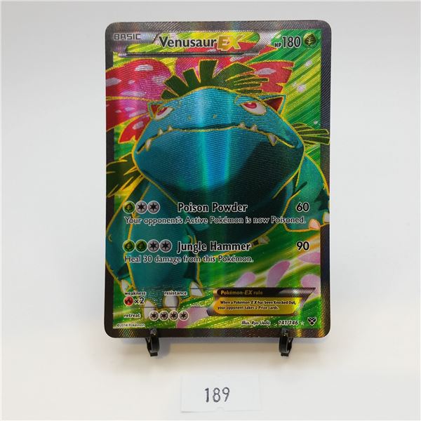 Venusaur EX Full Art 141/146 XY Base