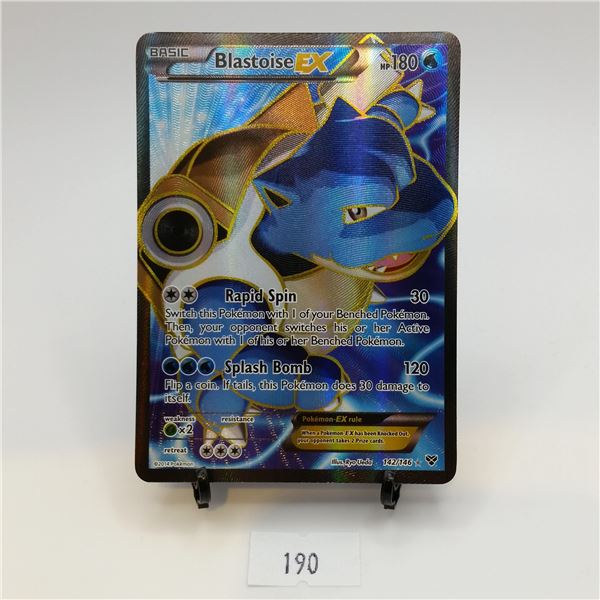 Blastoise EX Full Art 142/146 XY Base