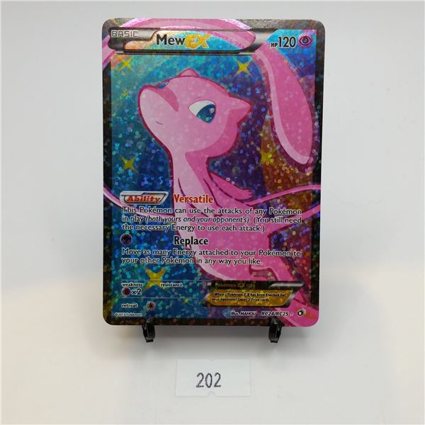 Mew EX Full Art RC24/RC25 BW Legendary Treasures Radiant Collection