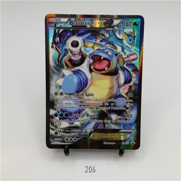 Blastoise EX XY122 Black Star Promo