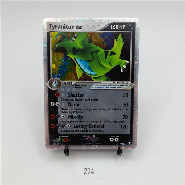 Tyranitar ex 111/115 EX Unseen Forces