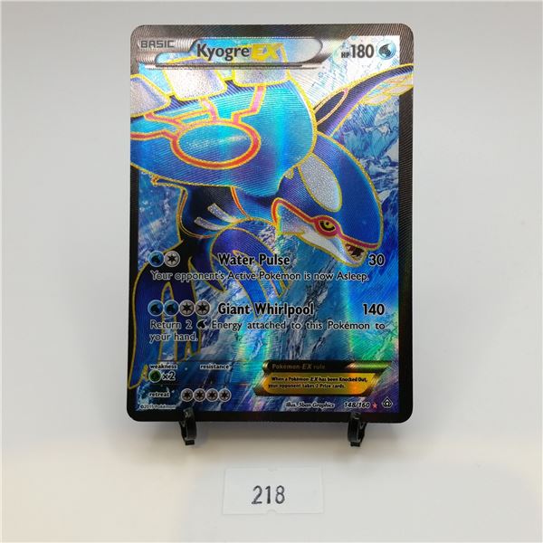 Kyogre EX Full Art 148/160 XY Primal Clash