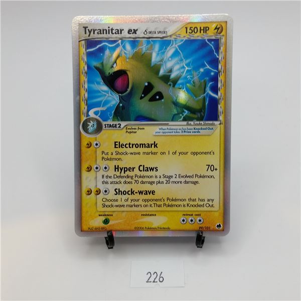 Tyranitar ex Delta Species 99/101 EX Dragon Frontiers