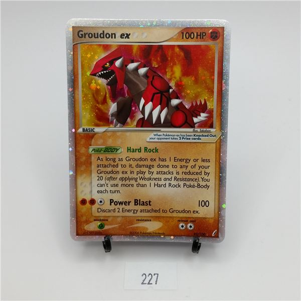 Groudon ex 93/100 EX Crystal Guardians