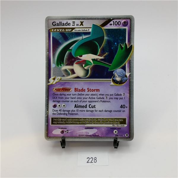 Gallade E4 LV.X 106/111 Platinum Rising Rivals