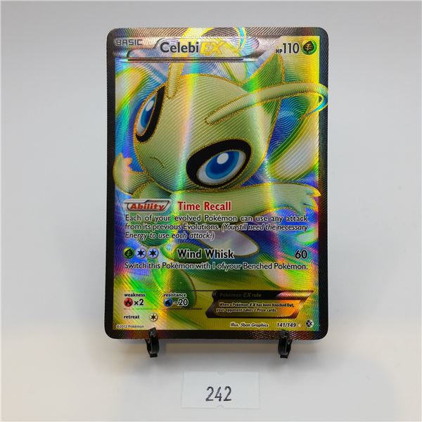 Celebi EX Full Art 141/149 BW Boundaries Crossed