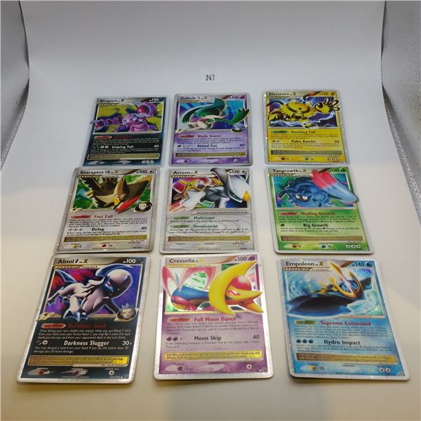 Pokemon LV.X Lot of 9