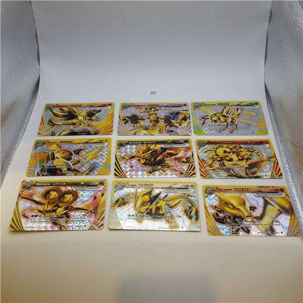 Pokemon BREAK Lot of 9