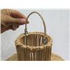 Image 3 : Woven Hanging Lamp Shade 25" dia, 28"H