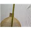 Image 8 : Woven Hanging Lamp Shade 25" dia, 28"H