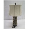 Image 2 : CURREY & CO Villamere Table Lamp w/ Shade 7"L (base), 29"H  (bulb not included)
