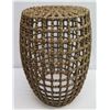 Image 1 : Round Woven Stand 18" dia, 31"H