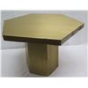 Image 1 : BLAXSAND Maurice Brass Table 28"L x 19"H