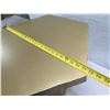 Image 9 : BLAXSAND Maurice Brass Table 28"L x 19"H