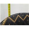 Image 13 : Qty 4 SELAMAT Pinnacle Woven Rattan Black Occasional Chairs 20" dia, 31"H