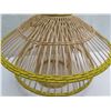 Image 3 : Baja Woven Hanging Lamp Yellow 23" dia, 26"H