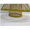 Image 4 : Baja Woven Hanging Lamp Yellow 23" dia, 26"H