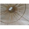 Image 4 : Woven Hanging Lamp Shade 23" dia, 28"H