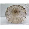 Image 5 : Woven Hanging Lamp Shade 23" dia, 28"H