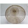 Image 4 : Woven Hanging Lamp Shade 25" dia, 28"H