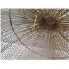 Image 5 : Woven Hanging Lamp Shade 25" dia, 28"H