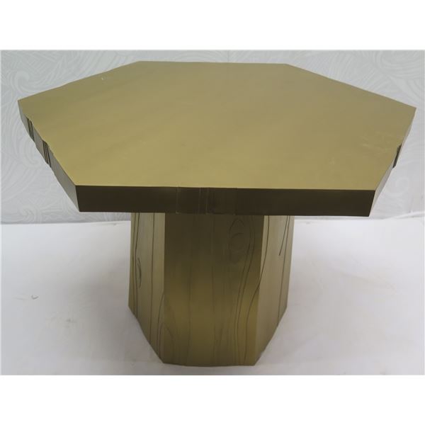 Maurice Brass Table 28"L x 19"H