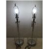 Image 1 : Pair  "The 007" Table Lamps  30"H (bulbs not included)
