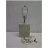 Image 3 : Mother of Pearl Table Lamp 24"H (bulb not included)
