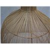 Image 3 : Woven Hanging Lamp Shade 25" dia, 28"H