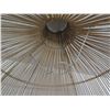 Image 5 : Woven Hanging Lamp Shade 25" dia, 28"H