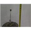 Image 8 : Round Metal Table Lamp 24"H  (bulb not included)