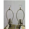 Image 3 : Pair Cayman Gray Table Lamps  30"H (bulbs not included)