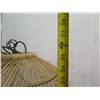 Image 8 : Woven Hanging Lamp 30" dia, 36"H